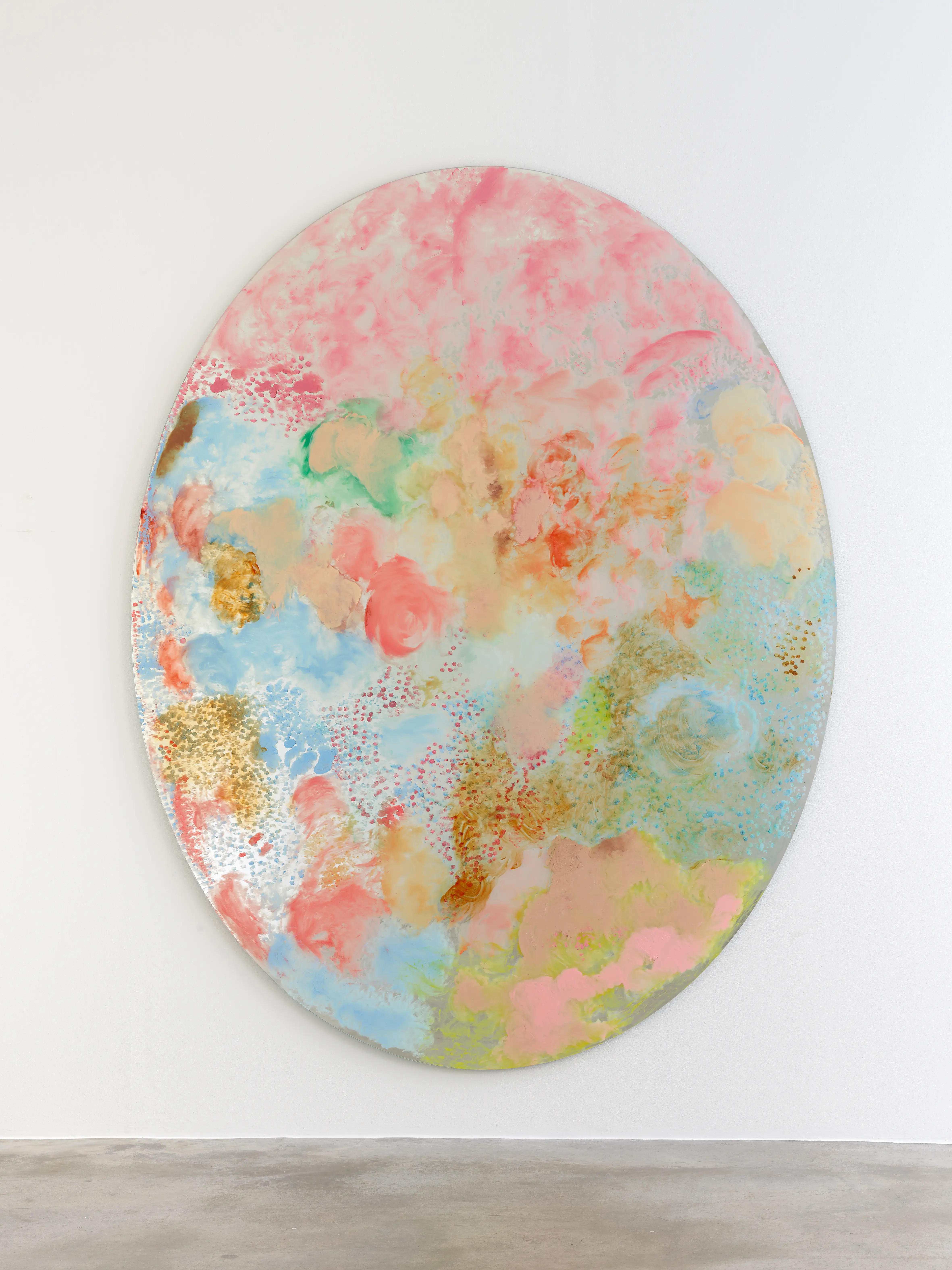 Karla Black, Looking Glass (forget about me), 2024