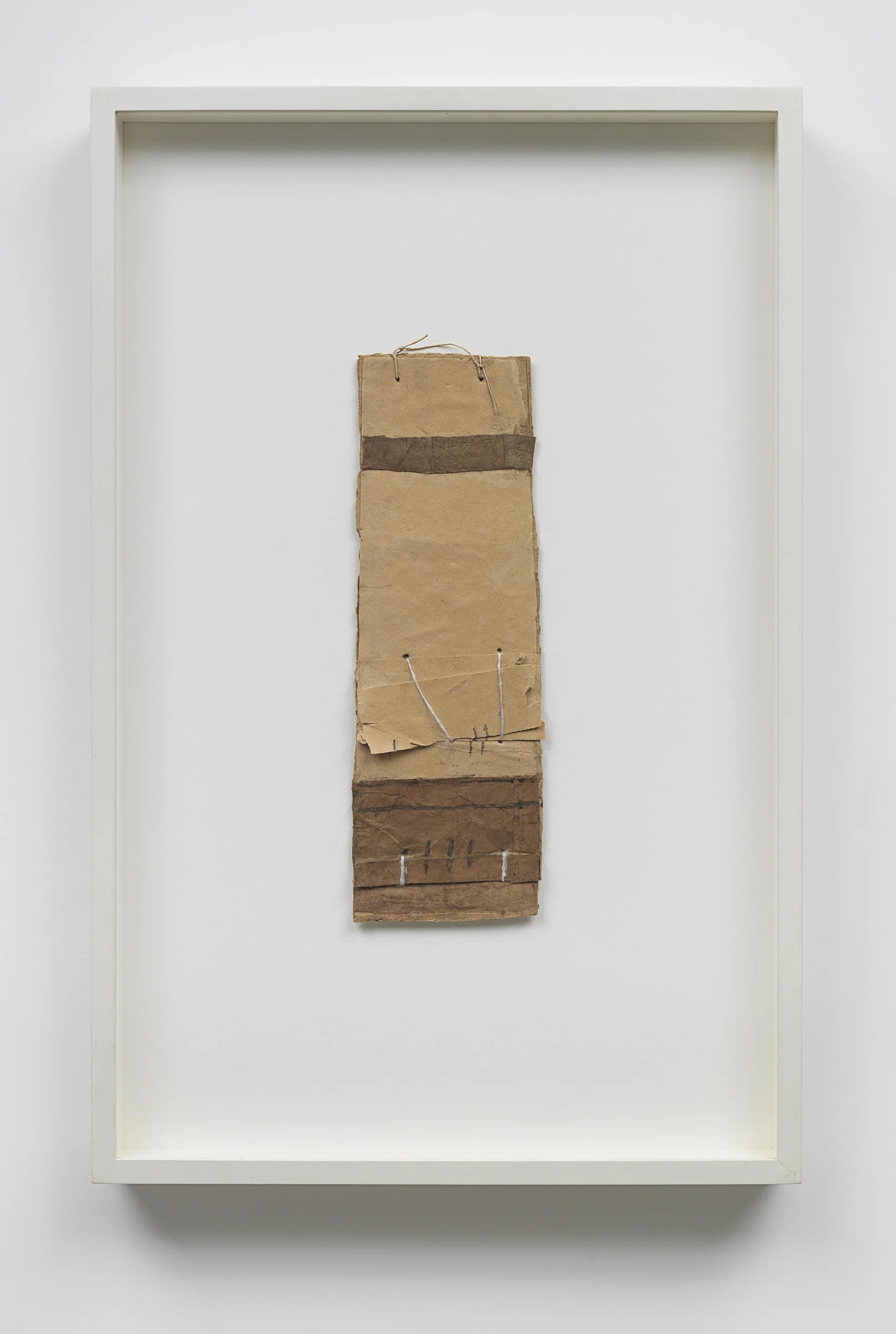 James Castle, Untitled (brown string)