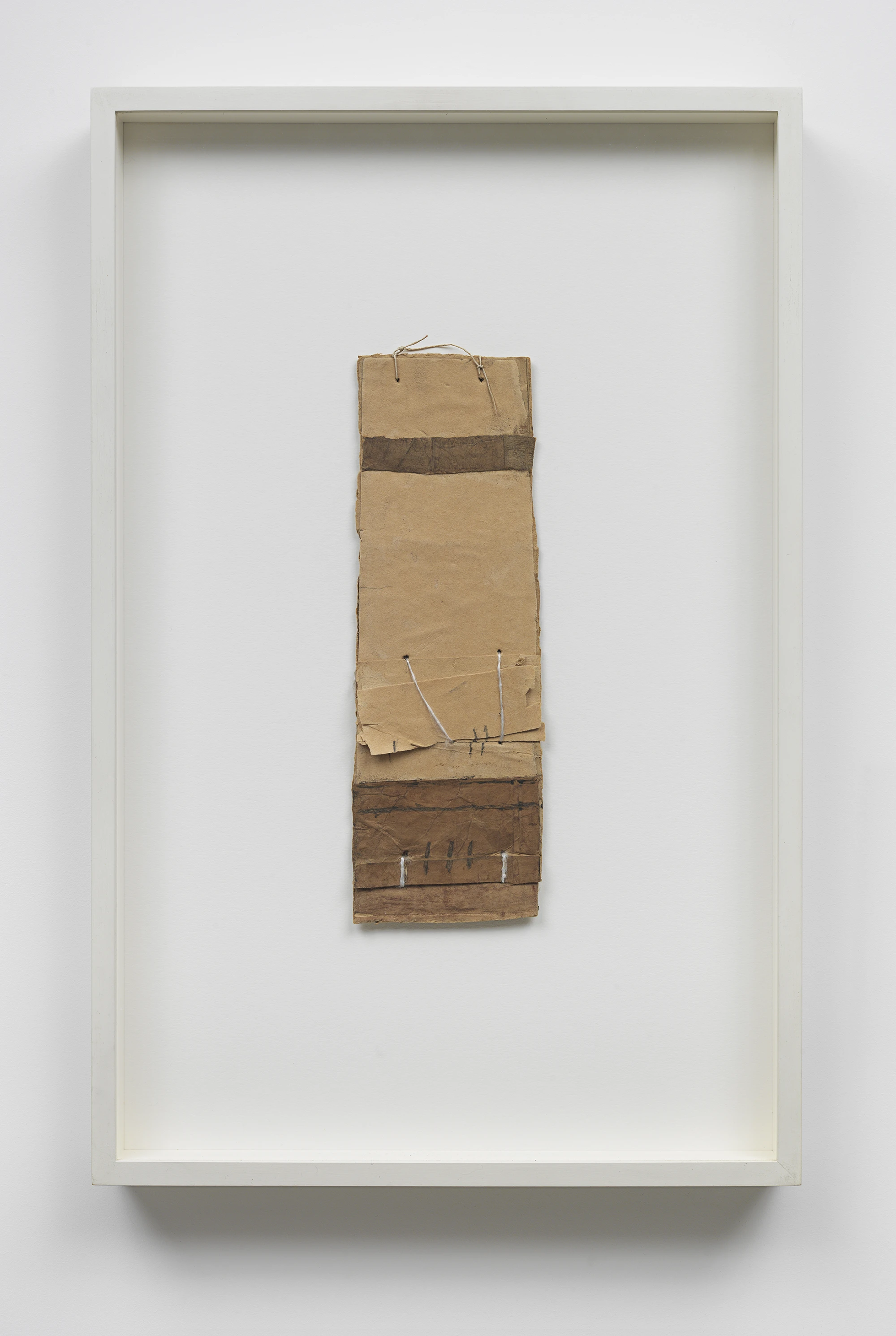 James Castle, Untitled (brown string)