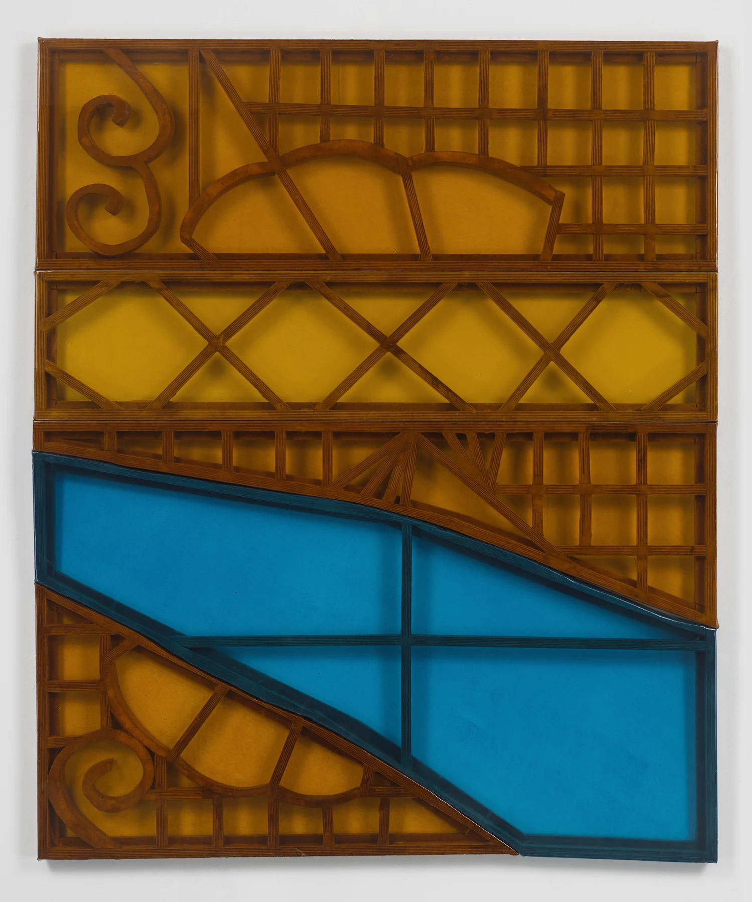 Wyatt Kahn, Yellow Blue, 2025
